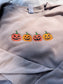 Pumpkins Embroidered Crew