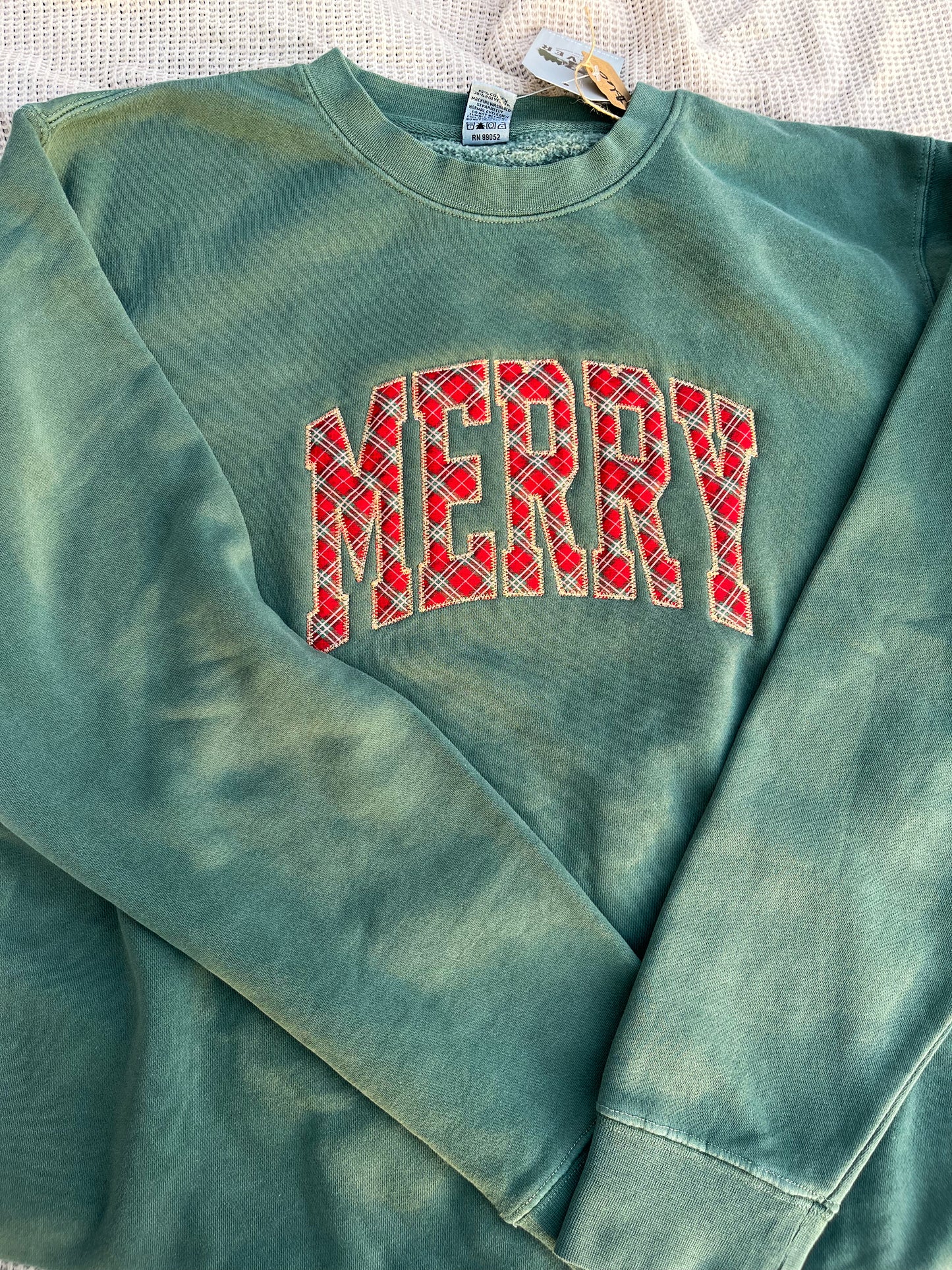 Merry Appliqué Sweatshirt