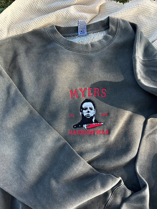 Myers Embroidered Sweatshirt