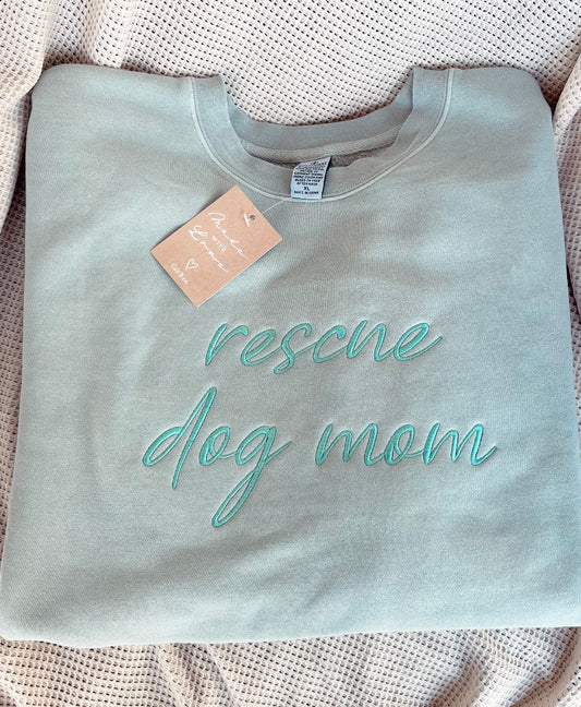 Mama/Mom Embroidered Sweatshirts